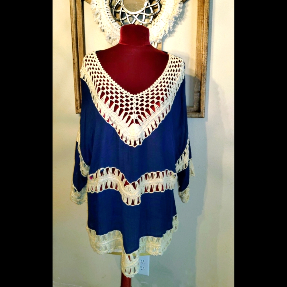 Boho-Style Plus Size Top - image 1